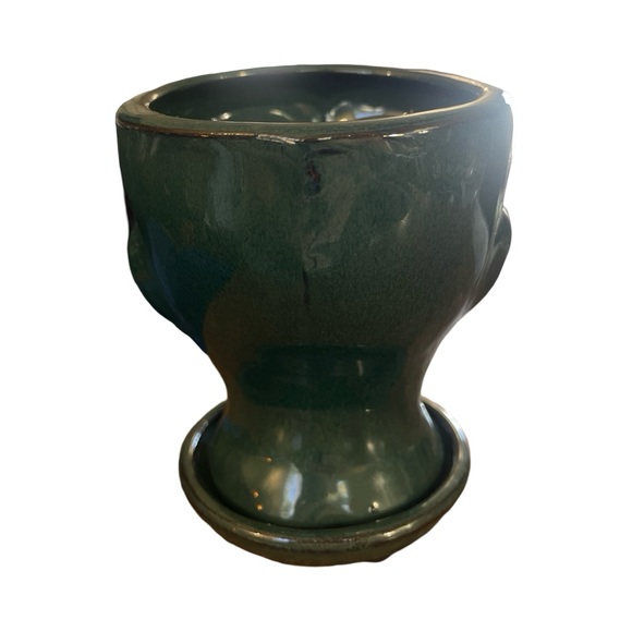 ceramic head planter world Menagerie Boho 3D Head Planter Flower Pot W/tray - Picture 5 of 10